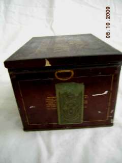 antique FAMOUS CAKE BOX MIXTURE ~~TOBACCO TIN  