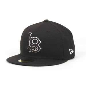Long Beach State 49ers NCAA Black on Black w/White 59FIFTY Hat:  