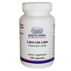   Lipo Lite Lipo Factors With Herbs 120 Capsules
