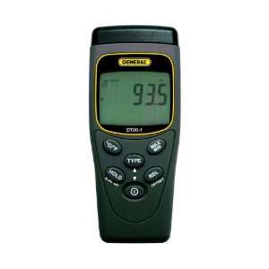   Thermometer Includes One Beaded Wire K Type Probe, Pouch & Battery