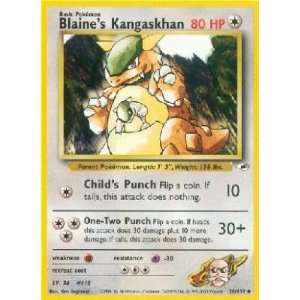  Blaines Kangaskhan   Gym Heroes   36 [Toy] Toys & Games