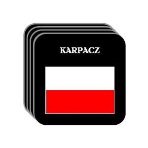  Poland   KARPACZ Set of 4 Mini Mousepad Coasters 