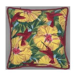  Hibiscus Pillow Arts, Crafts & Sewing