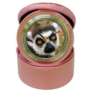  Lemur Jewelry Case Travel Clock: Home & Kitchen