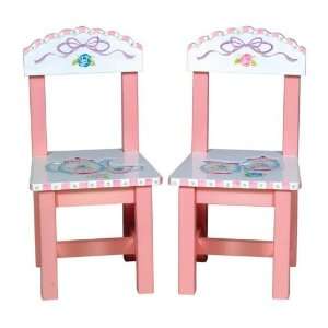  GuideCraft Tea Party Extra Chairs (Set of 2) Toys & Games