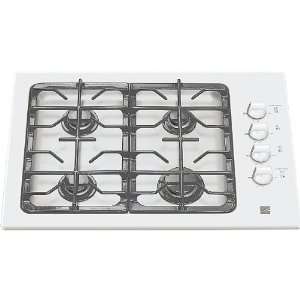  Kenmore 30 4 Sealed Burners Gas Cooktop 32422   White 