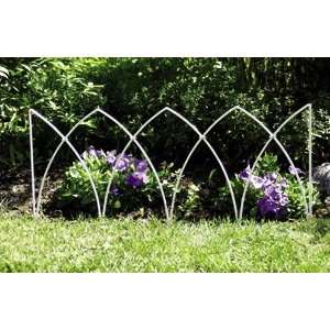    Picket Edging Border Fence   Set of 4 Patio, Lawn & Garden