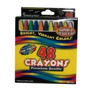  Crayons Assorted Colors   48 pack Case Pack 48 Toys 