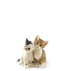  Country Artist Kissing Kittens Figurine