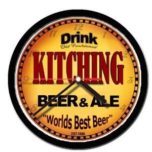  KITCHING beer and ale cerveza wall clock: Everything Else