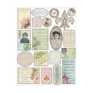  Melissa Frances Cest La Vie Stickers Vintage; 4 Items 