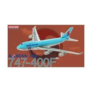  Korean Air Cargo 747 400F 1 400 Dragon Wings Toys & Games