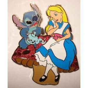   Trading Pin Stitch Valentine Alice Wonderland LE: Everything Else