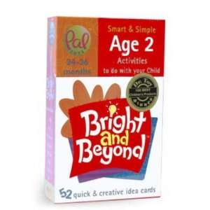  Bright & Beyond Age 2 Activity Cards Toys & Games