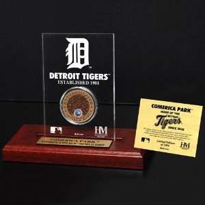   Comerica Park Infield Dirt Coin Etched Acrylic