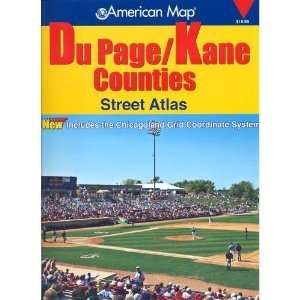  American Map 626677 Dupage And Kane Counties, Illinois 