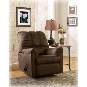  Famous Collection Espresso Rocker Recliner by Famous Brand 