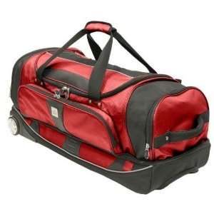   Image AIRTEK Collection 31 Rolling Duffel Bag (Red) Electronics