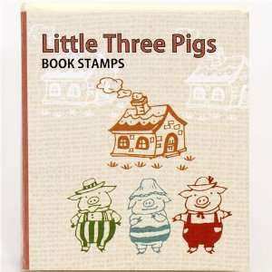  cute fairy tale stamp set Three Little Pigs Toys & Games