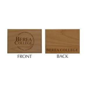  Berea College Wood Business Card Flip Box Maple Sports 