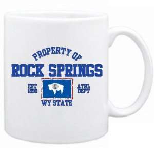   Of Rock Springs / Athl Dept  Wyoming Mug Usa City