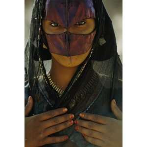   Geographic, Masked Bedouin Girl, 20 x 30 Poster Print