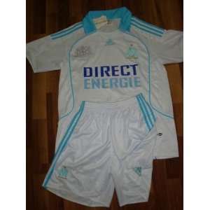08 09 MARSEILLE HOME JERSEY + FREE SHORT (SIZE M)  Sports 