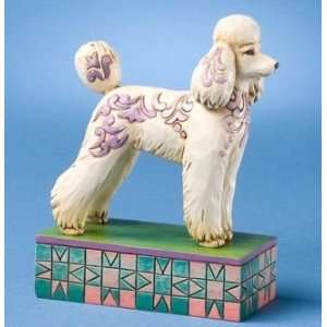   Jim Shore Genevieve Poodle Puppy Dog Figurine: Everything Else