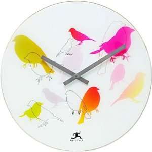  La Crosse Technology 14091 Early Bird Glass Wall Clock 