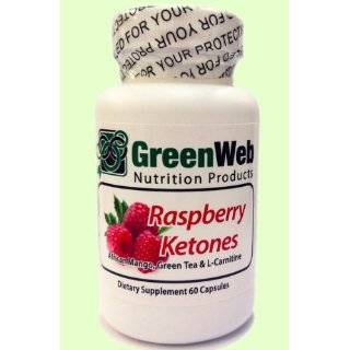 Green Web Raspberry Ketones 500 mg, Ultra Weight Loss Supplement, with 