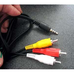   5mm Mini A/V to 3 RCA Composite Cable 1.5 Meters Musical Instruments