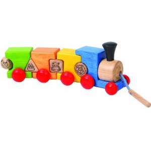  Voila Wooden Threading Train: Toys & Games
