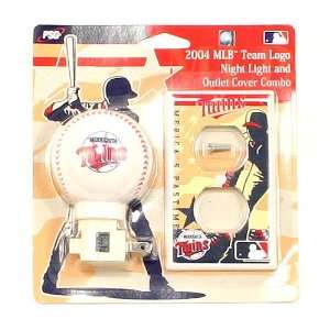    Minnesota Twins Night Light and Outlet Cover Combo 