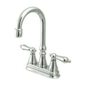 Elements of Design ES2495PX Madison Two Handle Bar Faucet without Pop 
