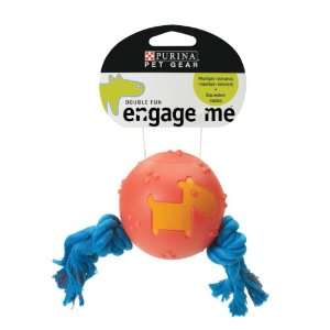  Purina Double Fun Fetch and Tug Dog Toy: Pet Supplies