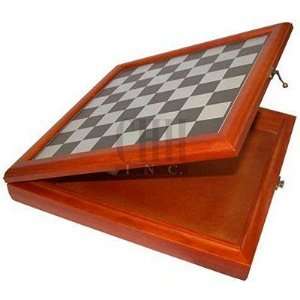  15 5/8 Inch Chess Board & Storage Box: Toys & Games