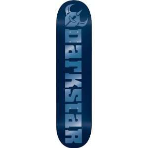  Darkstar Corner Bar Deck (Metallic Blue, 7.5 Inch): Sports 