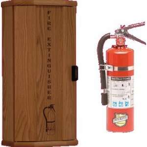   Fire Extinguisher Cabinet with 5 LB Dry Chemical ABC Fire Extinguisher