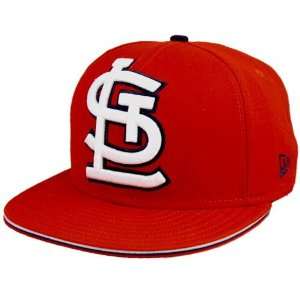   St Louis Cardinals Red Big One 59FIFTY Fitted Hat: Sports & Outdoors