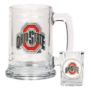  Ohio State Buckeyes NCAA Beer Mug And Shot Glass 