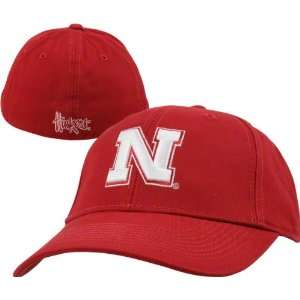  Nebraska Cornhuskers Youth Big Red Logo Flex Hat: Sports 