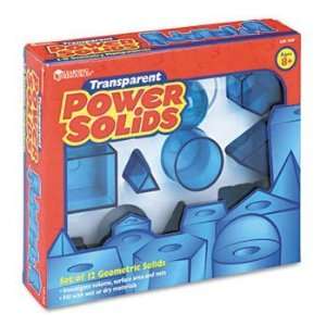  Learning Resources® Power Solids® SHAPES,PWR SOLIDS 