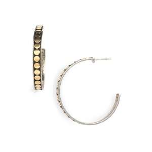  John Hardy Dot Deco Slim Hoop Earrings Jewelry