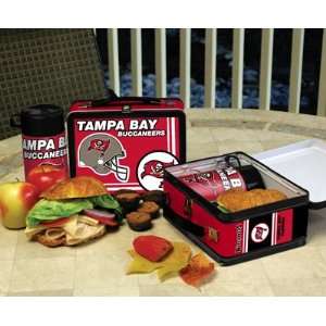  Tampa Bay Buccaneers Memory Company Team Lunch Box NFL 