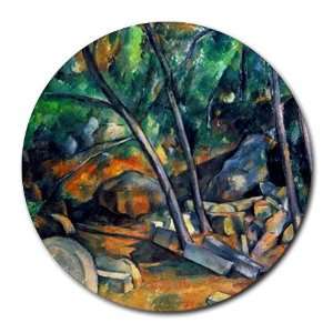  Mill Stone by Paul Cezanne Round Mouse Pad Office 