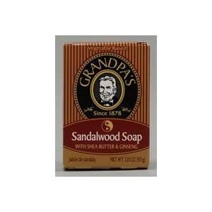  Grandpas Sandalwood Soap    3.25 oz Beauty