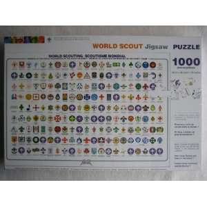  World Scout Jigsaw Puzzle   1000 Pieces Toys & Games