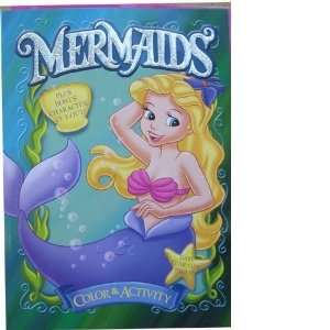 Disney Princess Coloring & Activity Book Mermaids: Toys 