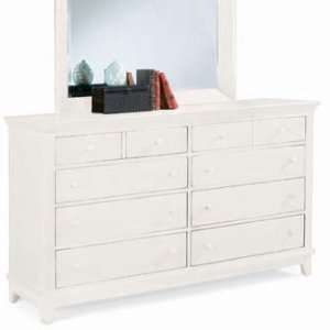    American Drew Sterling Pointe Dresser in White: Home & Kitchen