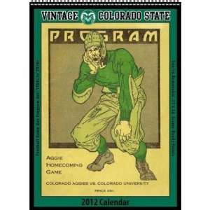   Vintage Colorado State Football 2012 Wall Calendar